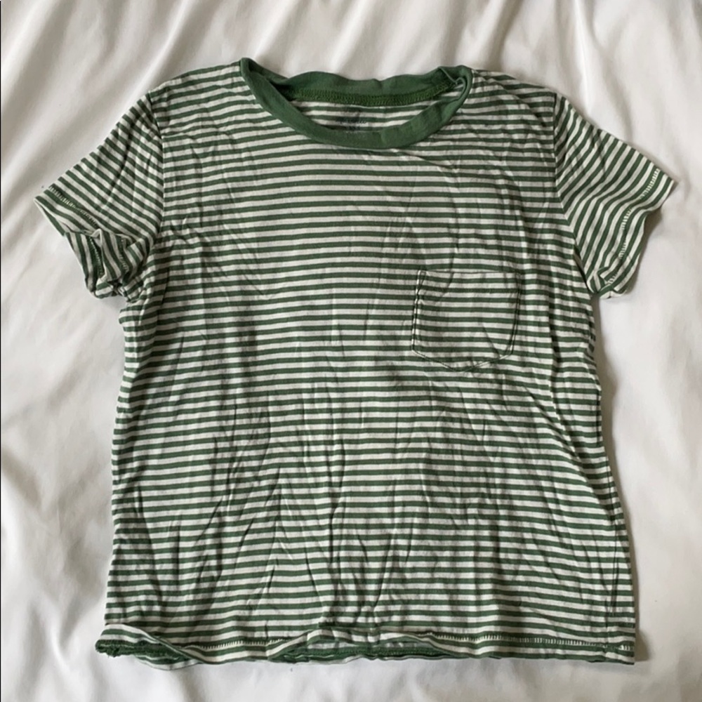 Madewell xxs cotton cropped tee
